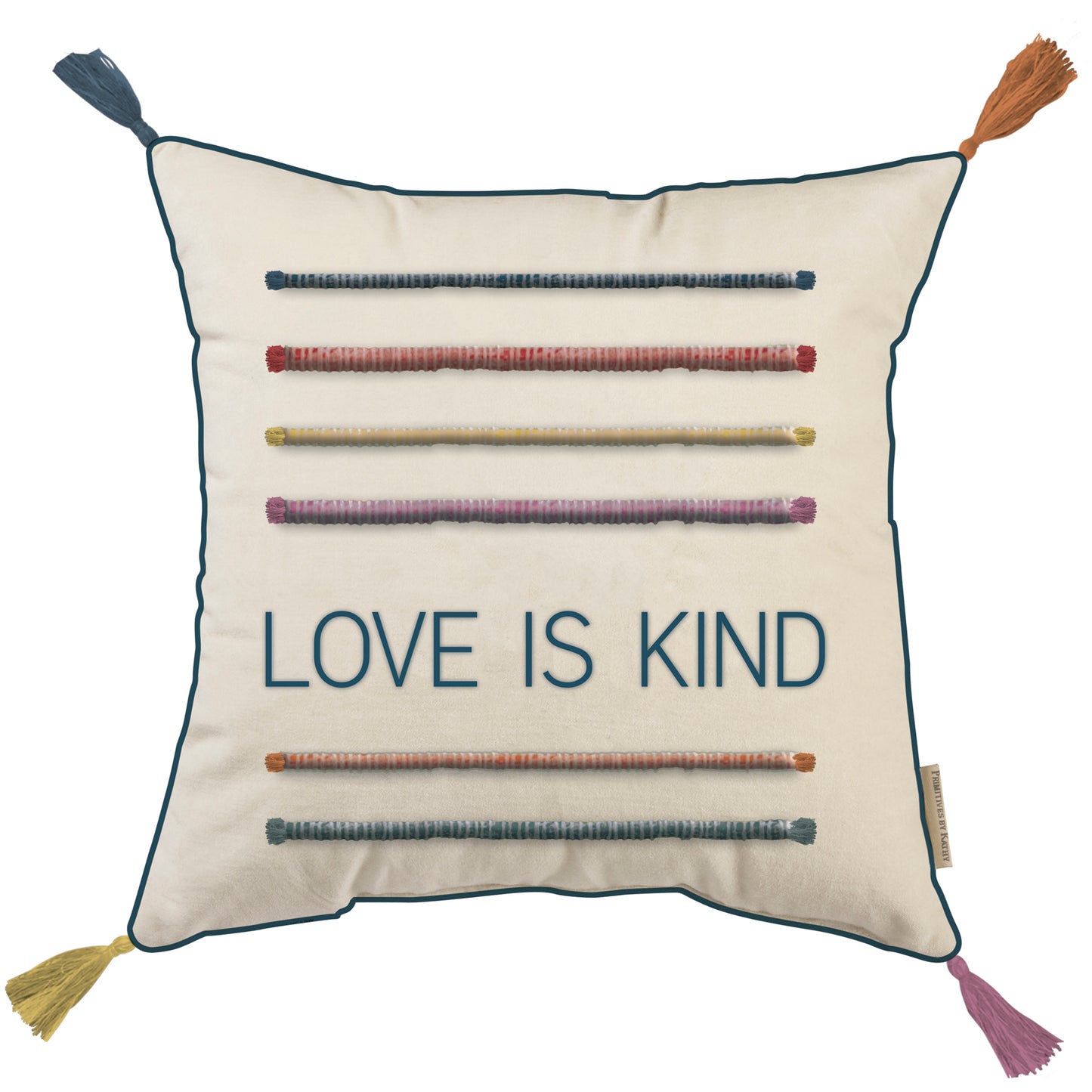 Love Kind Throw Pillow SolagoHome