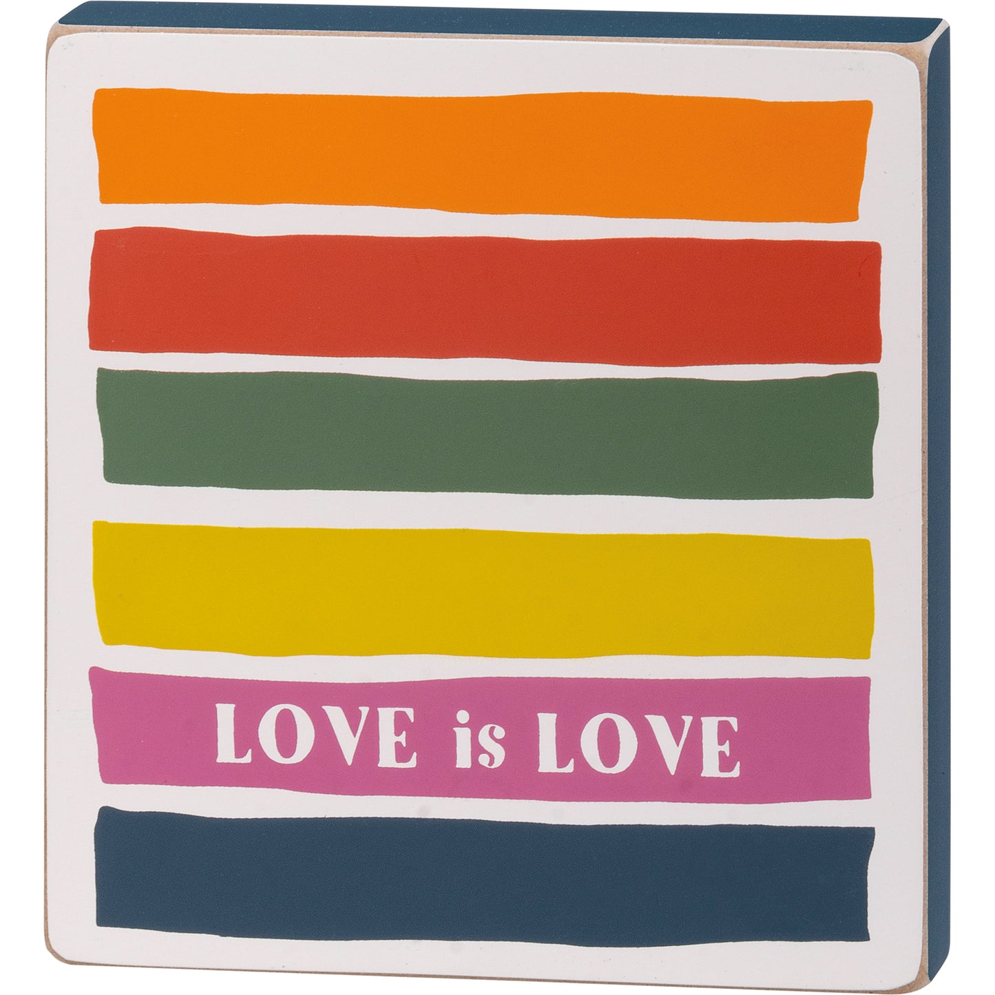 Love Block Pride Sign SolagoHome