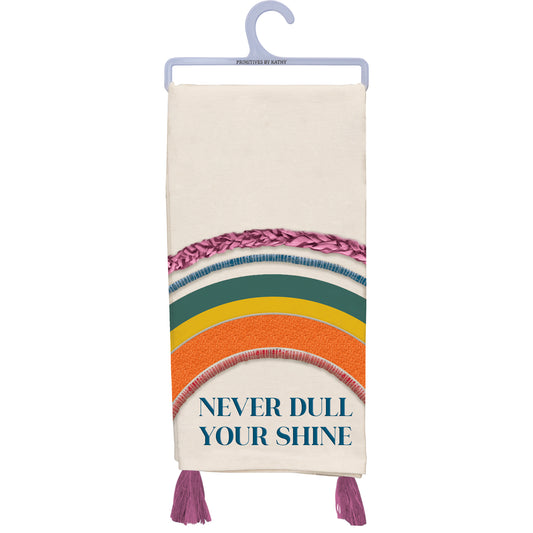 Never Dull Shine Dish Towel SolagoHome