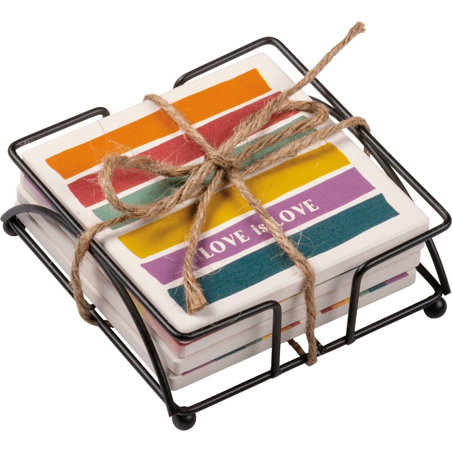 Love Pride Coaster Set SolagoHome