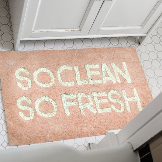 Clean Fresh Bath Rug SolagoHome