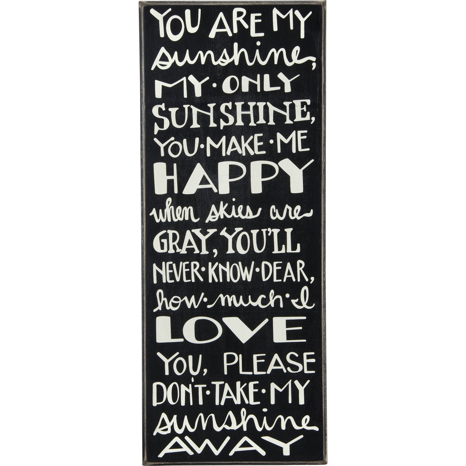 Sunshine Wall Sign SolagoHome