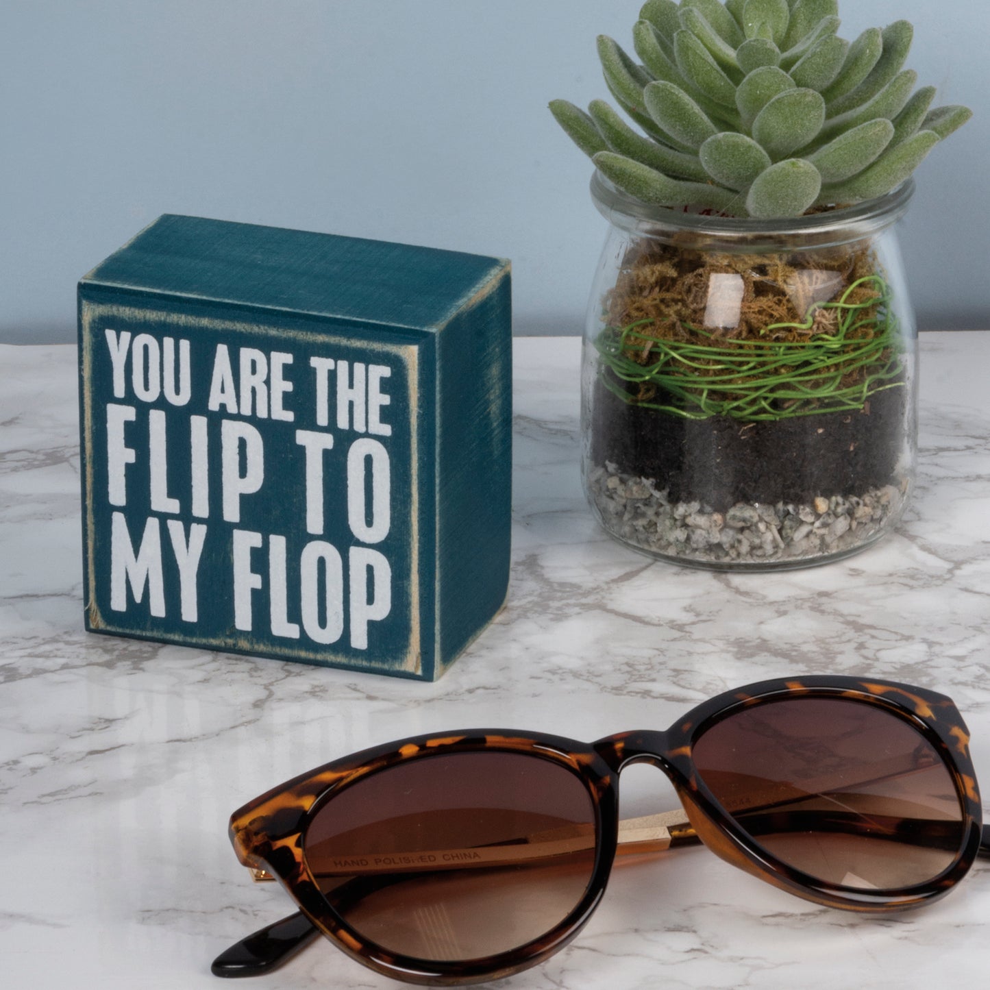Flip Flop Box Sign SolagoHome