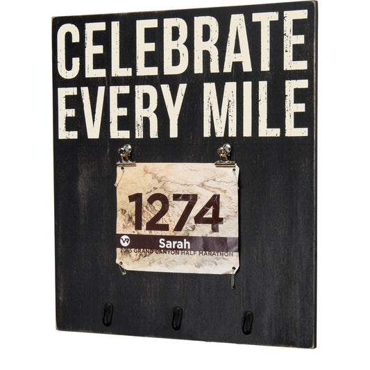 Celebrate Every Mile Wall Sign SolagoHome