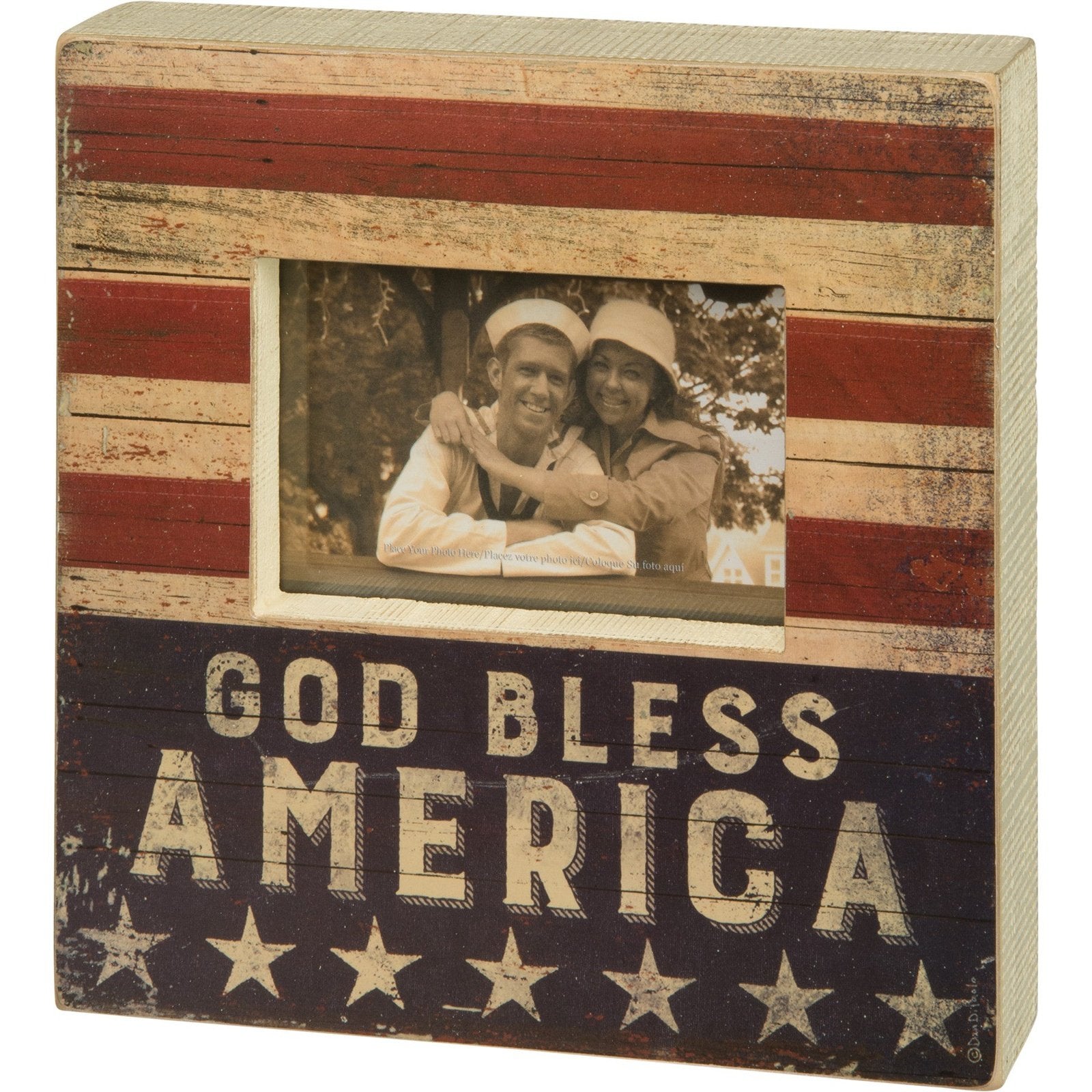 God Bless America Frame SolagoHome