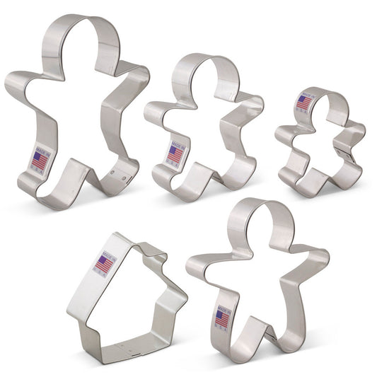 Gingerbread Cookie Cutter Set SolagoHome