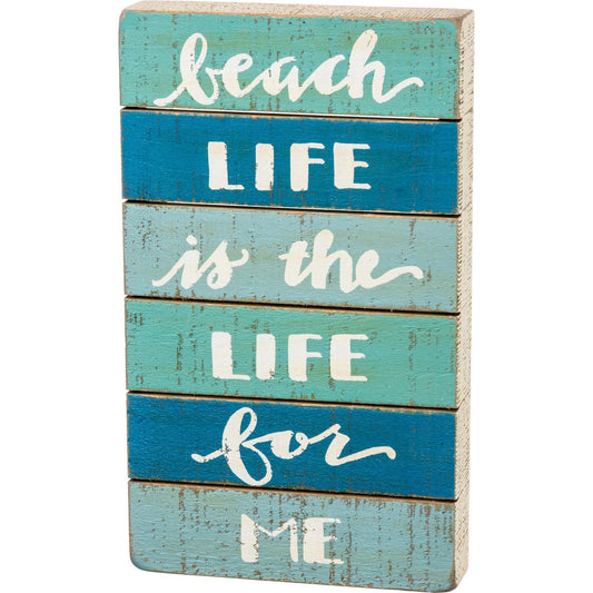 Beach Life Wall Sign SolagoHome