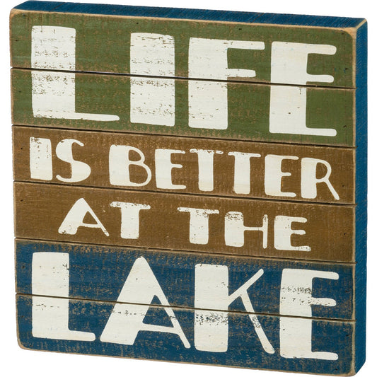 Lake Wall Sign SolagoHome