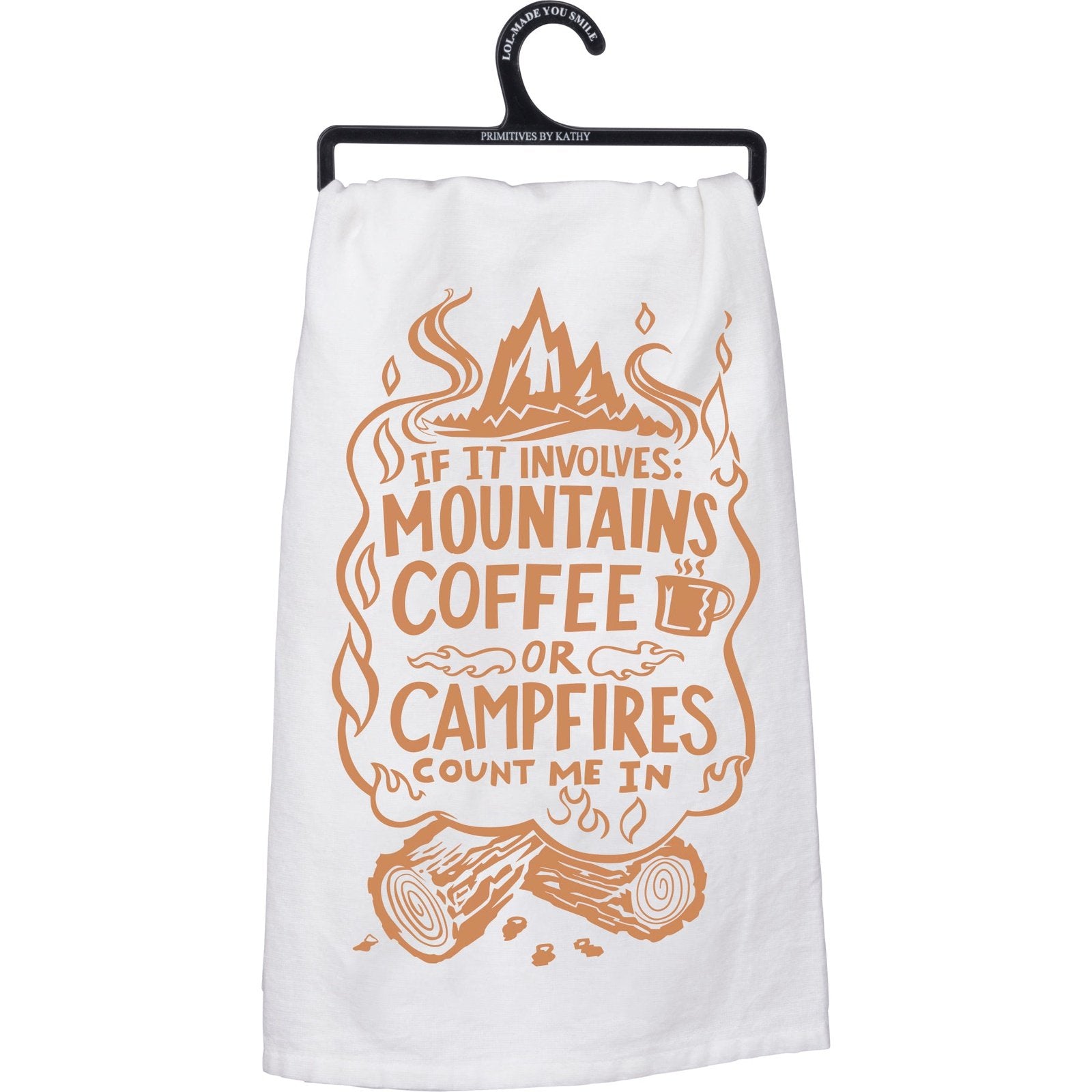 Involves Mountains Dish Towel SolagoHome