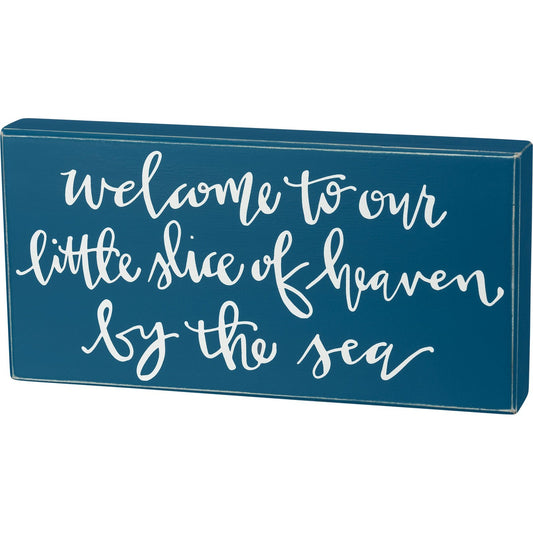 Slice Heaven Sea Box Sign SolagoHome