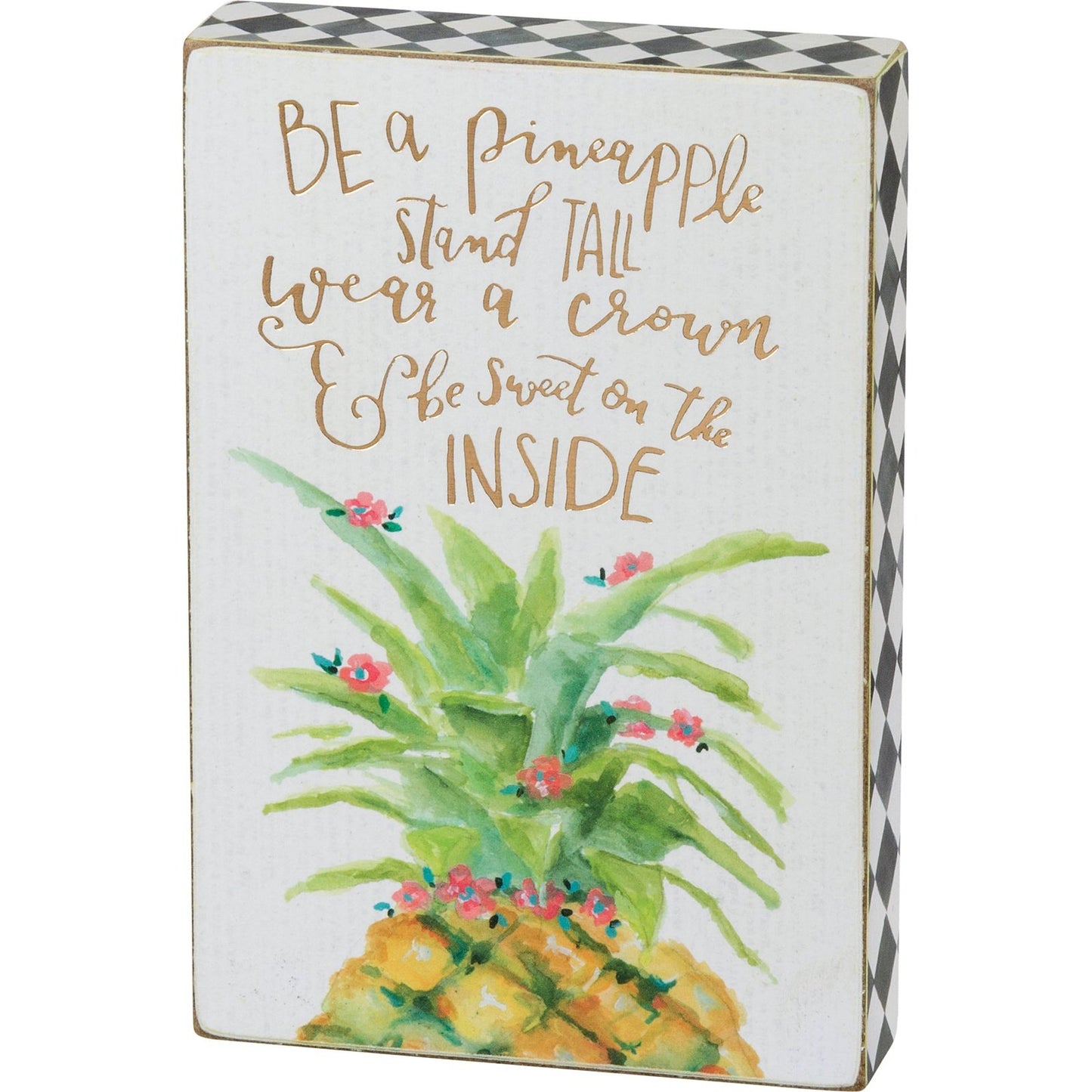 Pineapple Box Sign SolagoHome