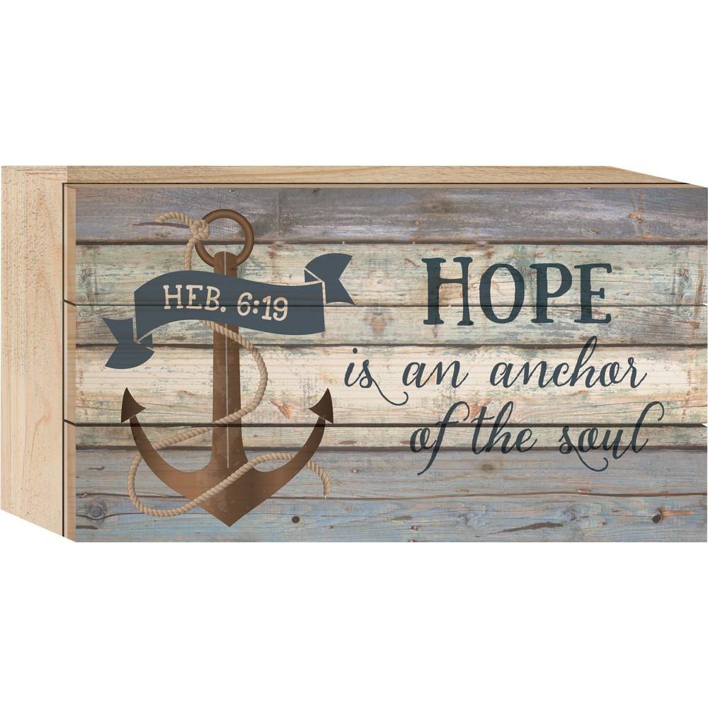 Hope Anchor Tabletop Sign SolagoHome