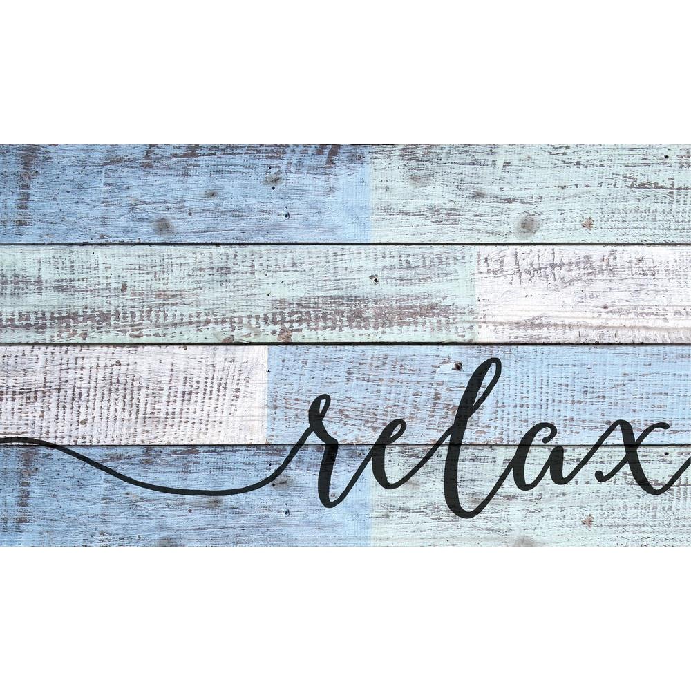 Relax Pallet Wall Decor SolagoHome