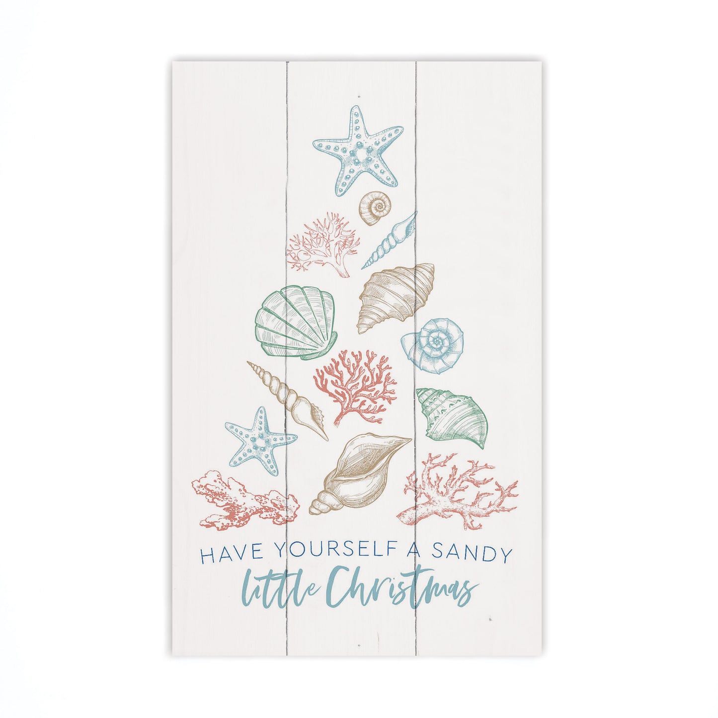 Beachy Little Christmas Wall Decor SolagoHome