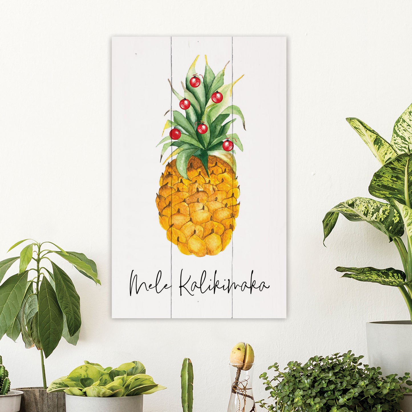 Mele Kalikimaka Christmas Wall Decor SolagoHome