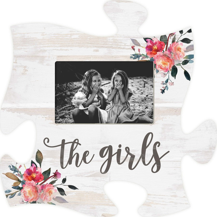 Girls Puzzle Photo Frame SolagoHome