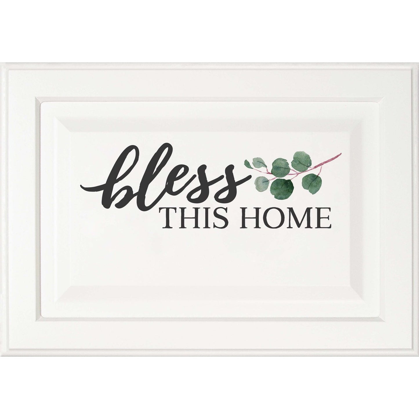 Custom Bless Home Cabinet Door Wall Art SolagoHome