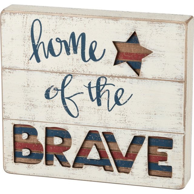 Home Brave Box Sign SolagoHome
