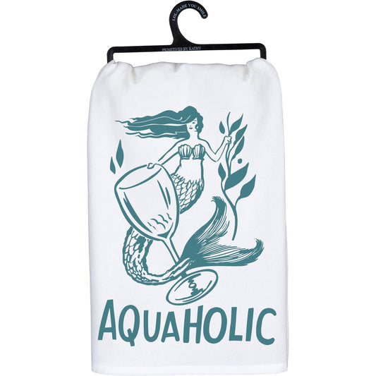 Aquaholic Dish Towel SolagoHome