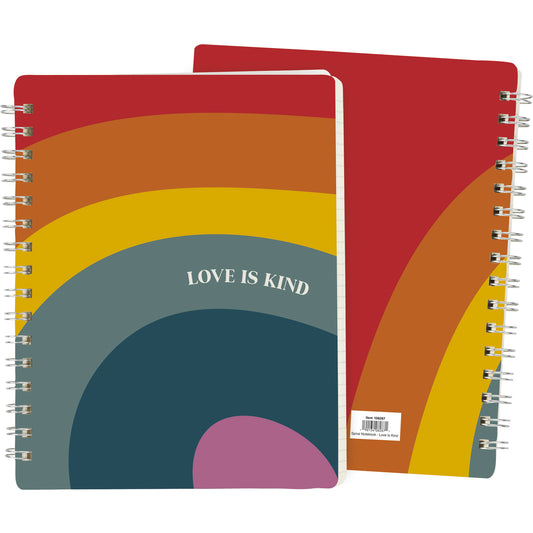 Love Kind Pride Notebook SolagoHome