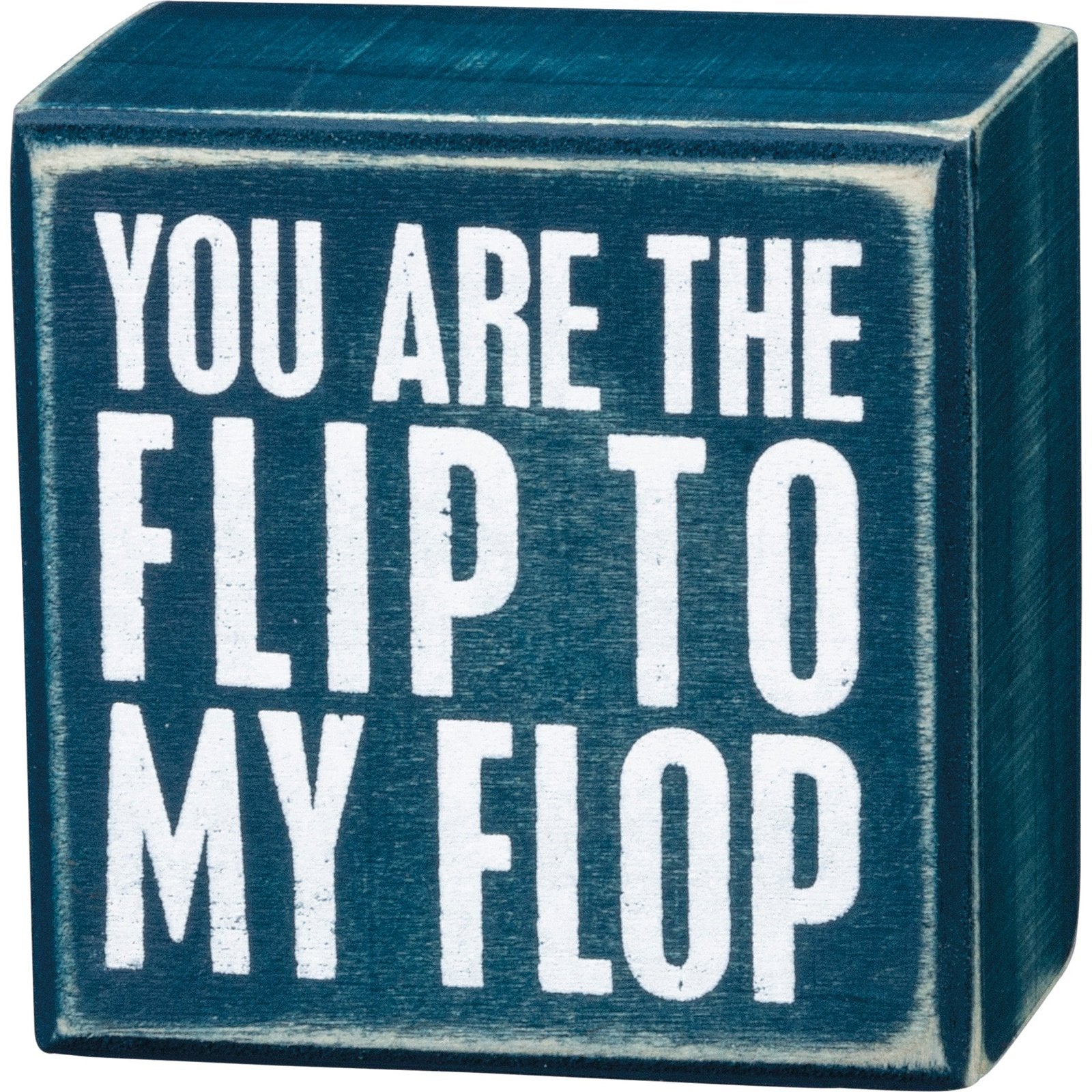 Flip Flop Box Sign SolagoHome
