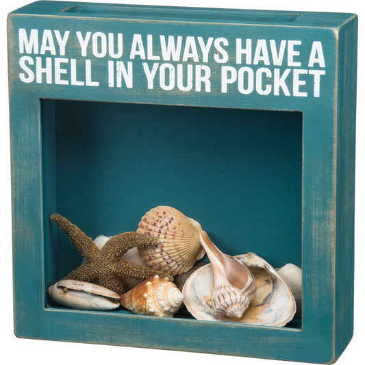 May Always Shell Pocket Shadow Box SolagoHome