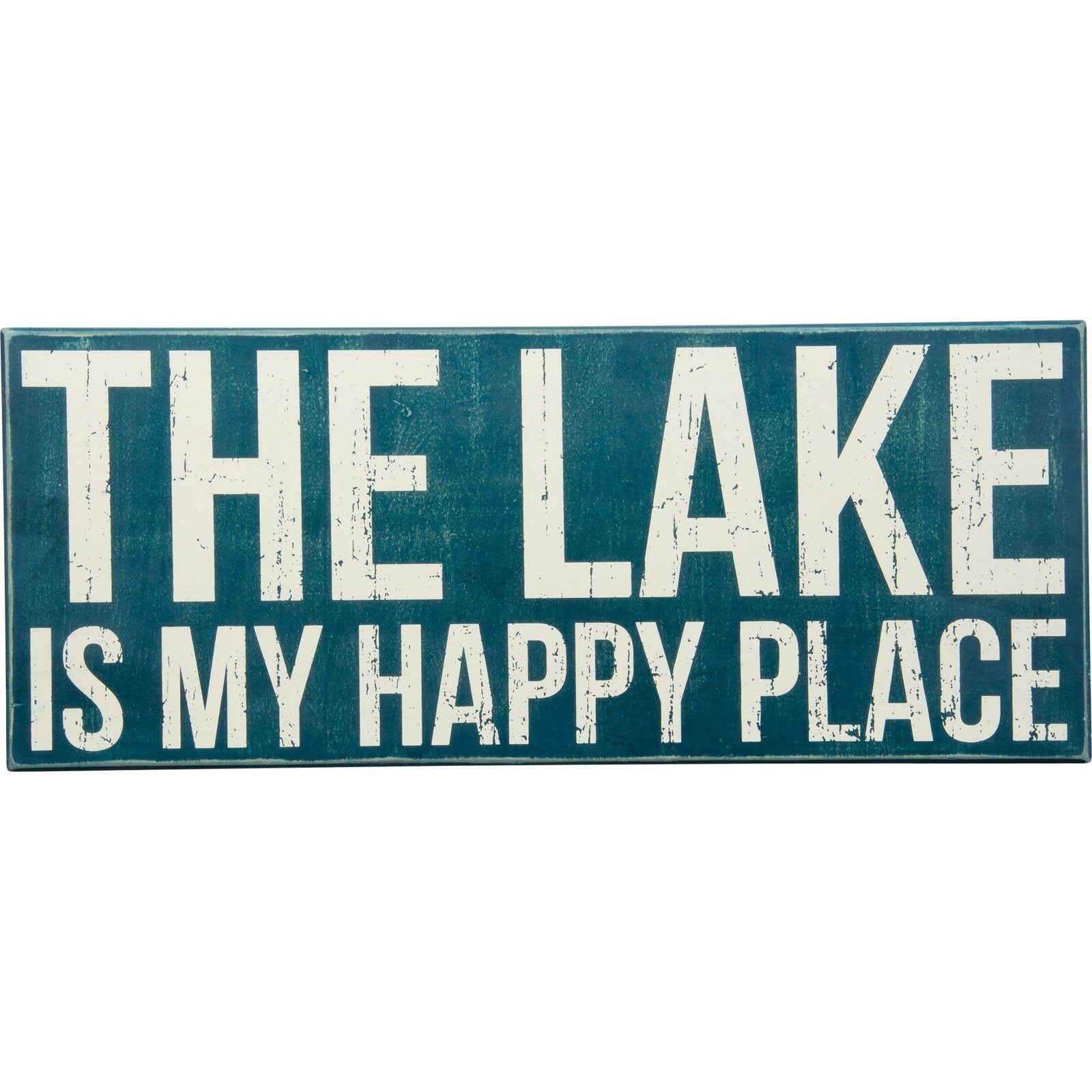 Lake Happy Place Wall Sign SolagoHome