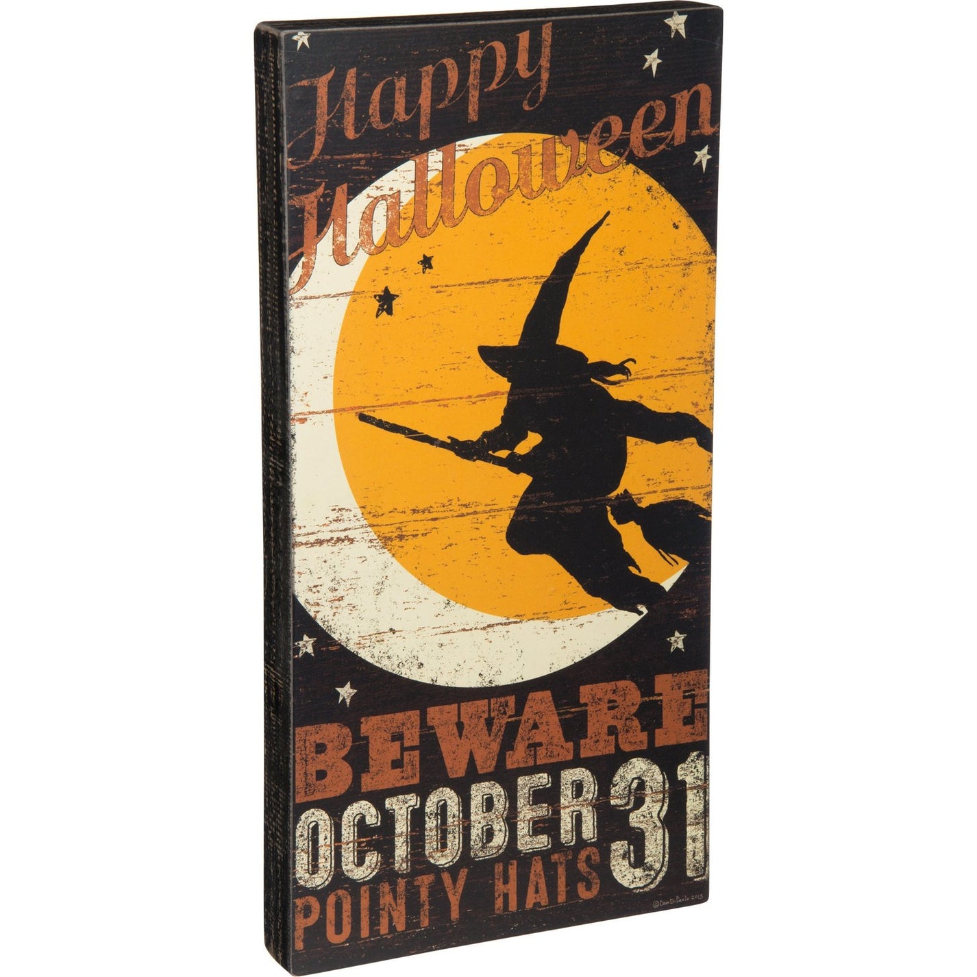 Happy Halloween Halloween Decor Wall Sign Witch Solagohome