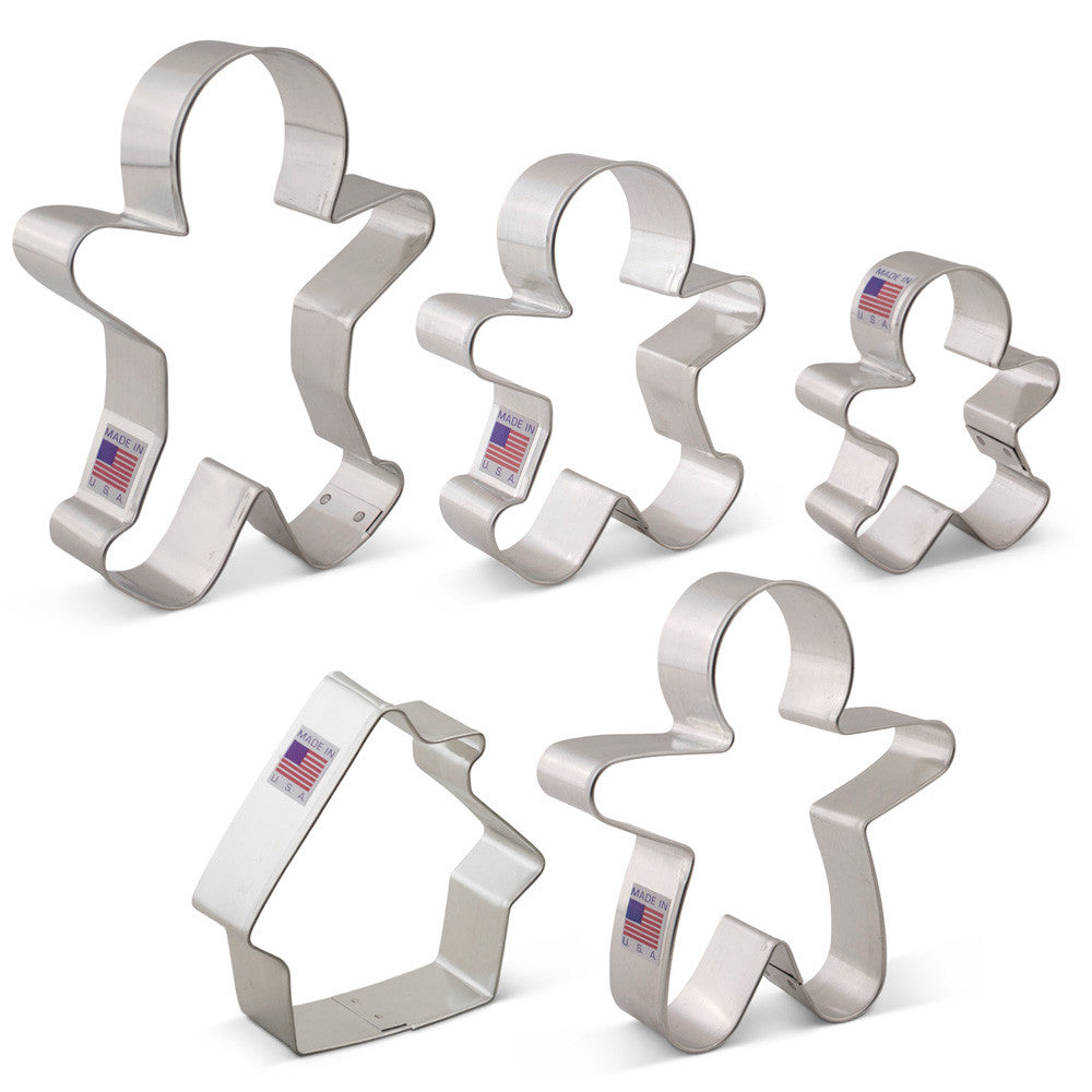 Gingerbread Cookie Cutter Set SolagoHome