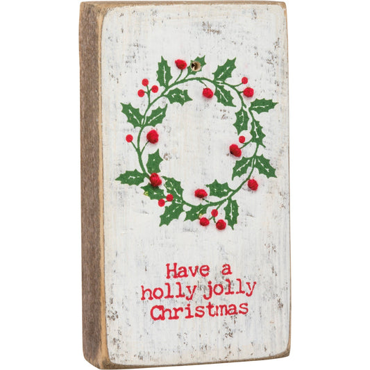 Holly Jolly Christmas Magnet SolagoHome