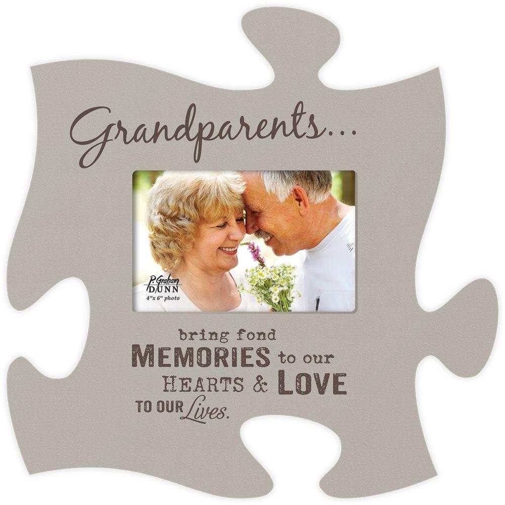 Grandparents Puzzle Photo Frame SolagoHome