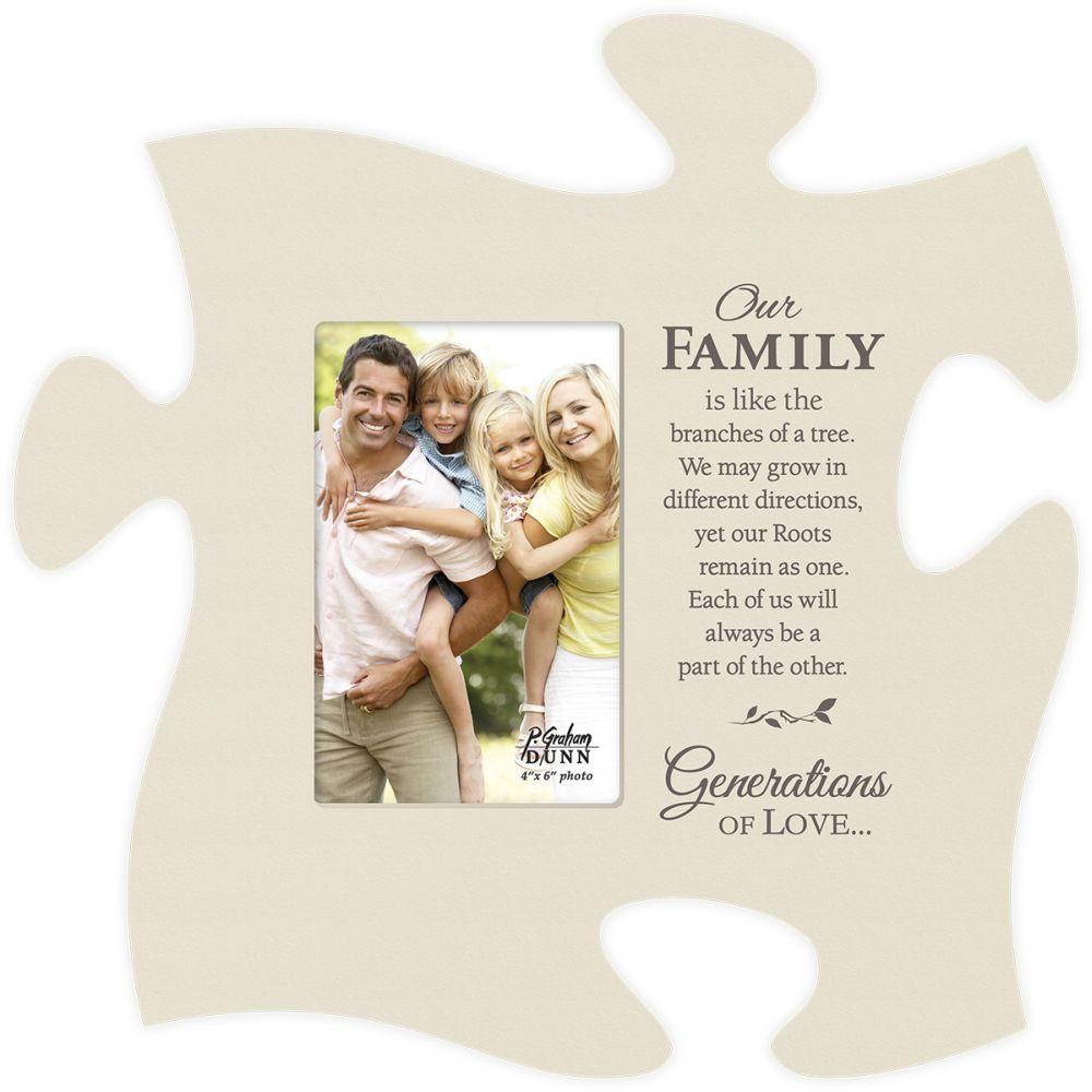 Family Puzzle Photo Frame SolagoHome