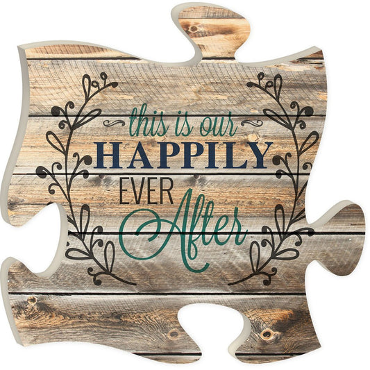 Happily Ever Puzzle Piece SolagoHome