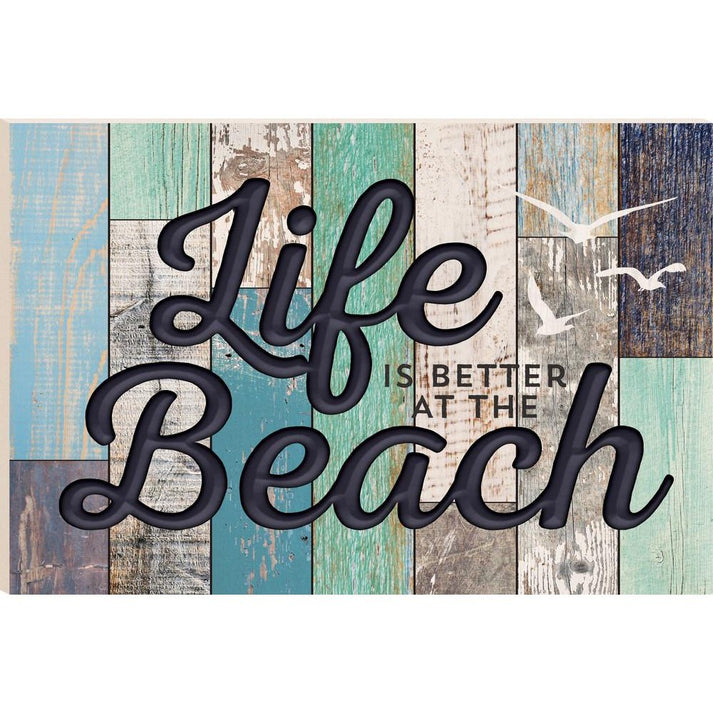 Life is Better at the Beach | Wall Decor | Beach Decor | Solagohome