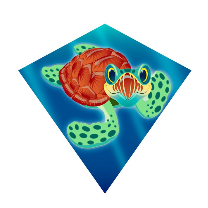 Sea Turtle Mini Diamond Kite SolagoHome