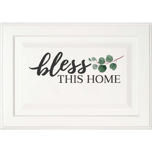 Custom Bless Home Cabinet Door Wall Art SolagoHome